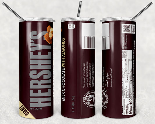 Hersey (Almonds) 20 oz Tumbler