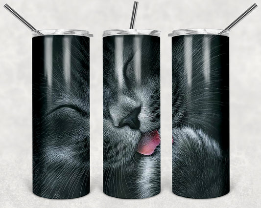 Kitty Cat 20 0z Tumbler