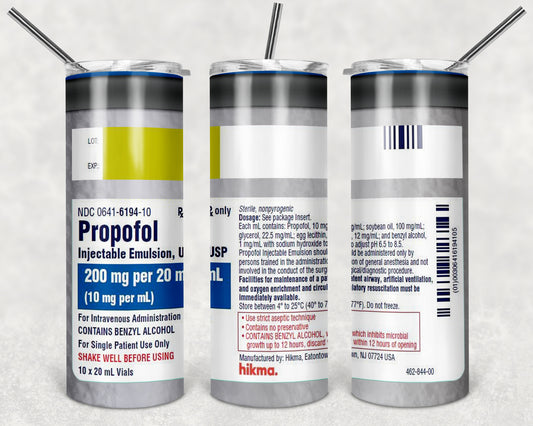 Propofol 20 oz Tumbler