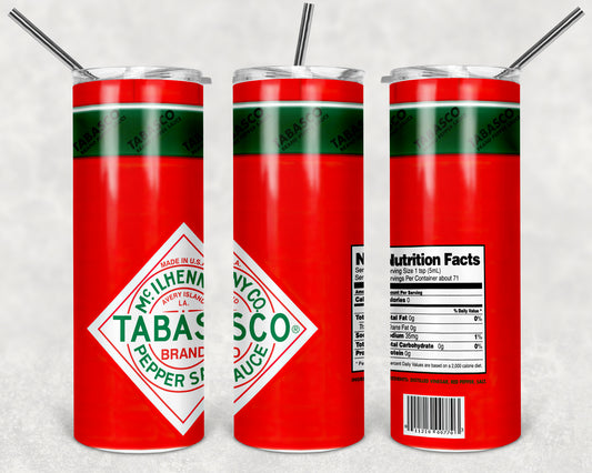 Tabaco Sauce 20 oz Tumbler