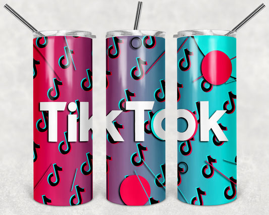 Tik Tok 20 oz Tumbler